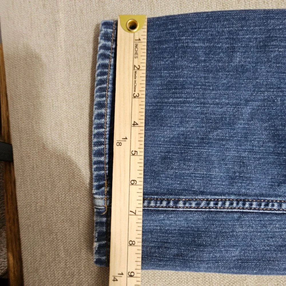 Express Jeans Vintage Women 6L Blue Precision Fit Riot Siren Bootcut Medium Wash